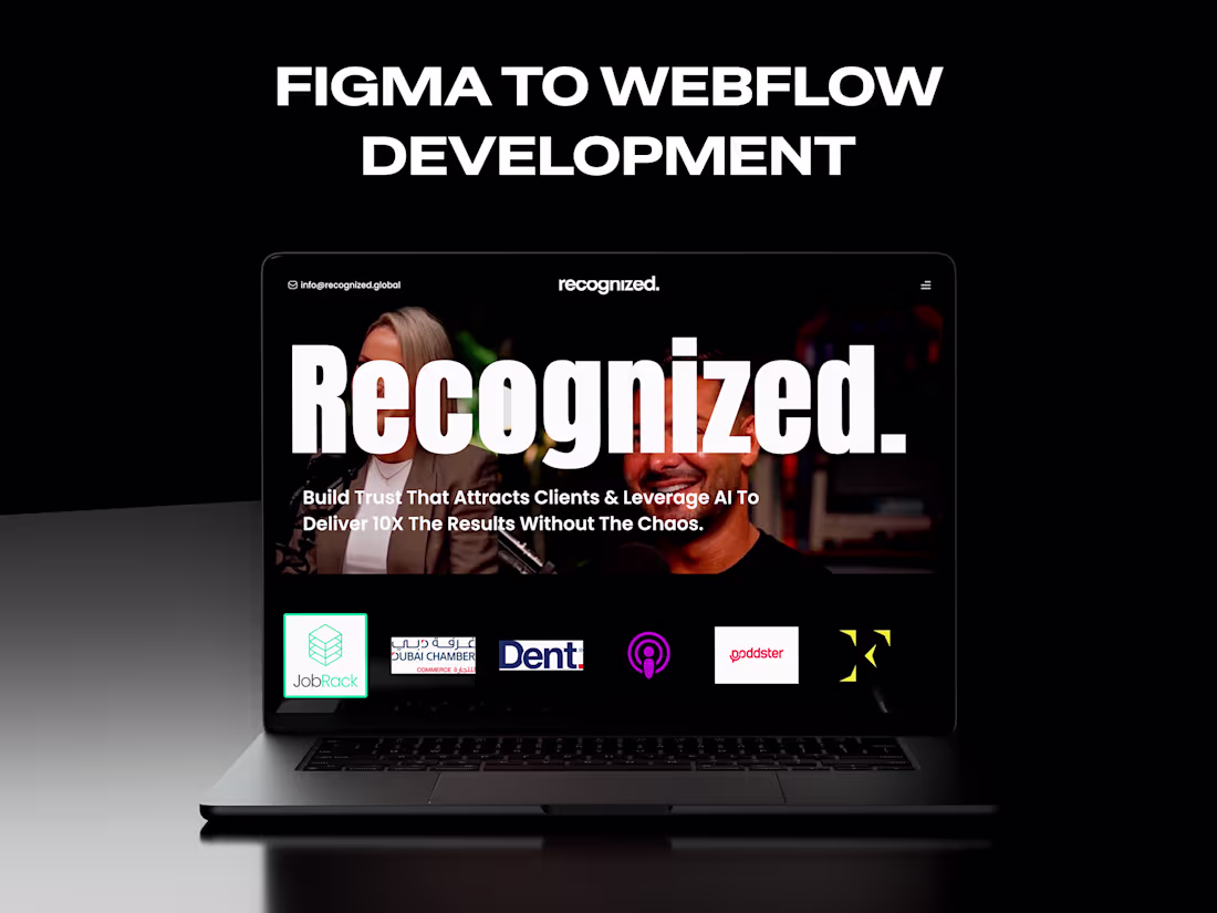 Cover image for Figma to Webflow Development