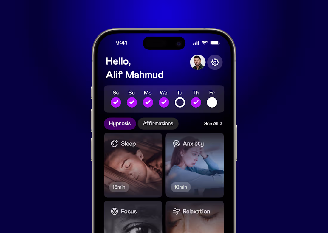 Cover image for Affirmate | Mobile App Design