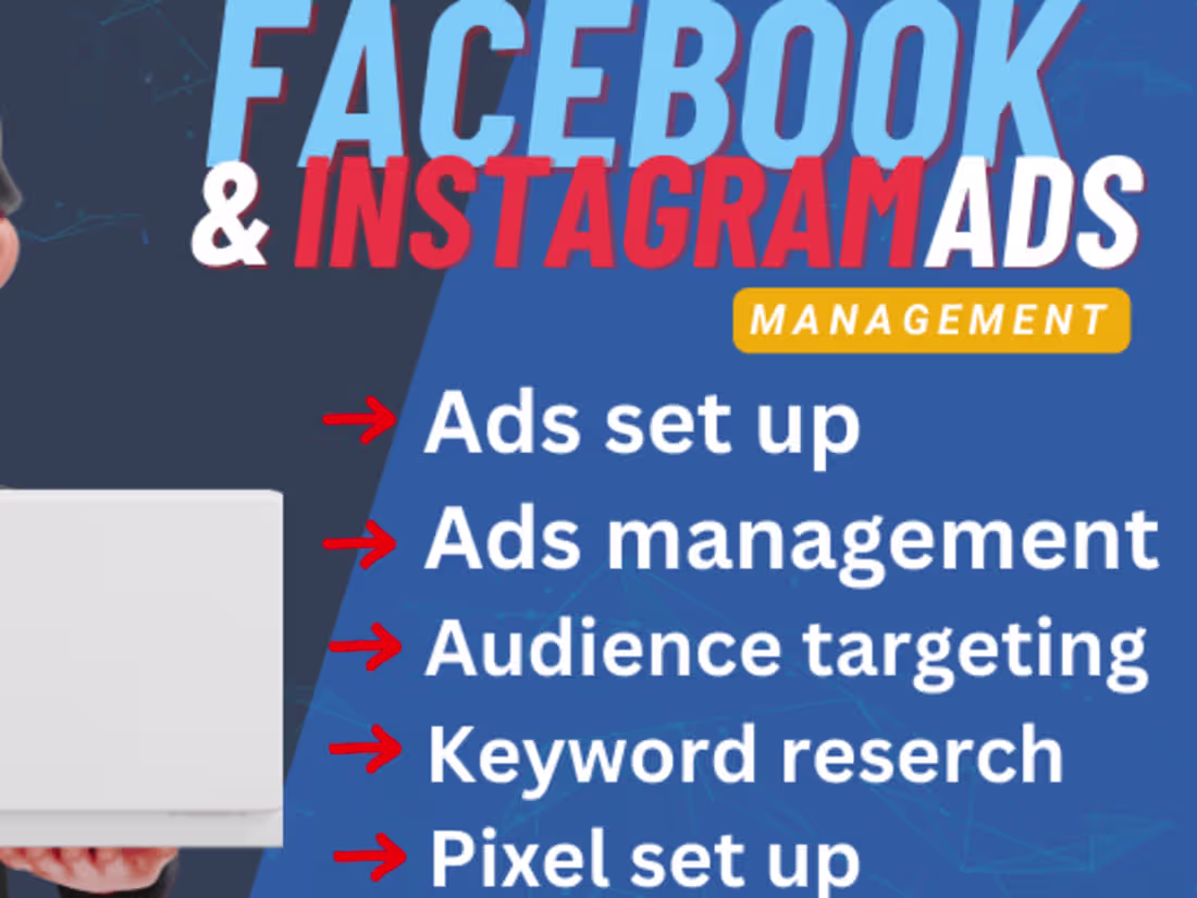 Cover image for facebook and instagram ads manager