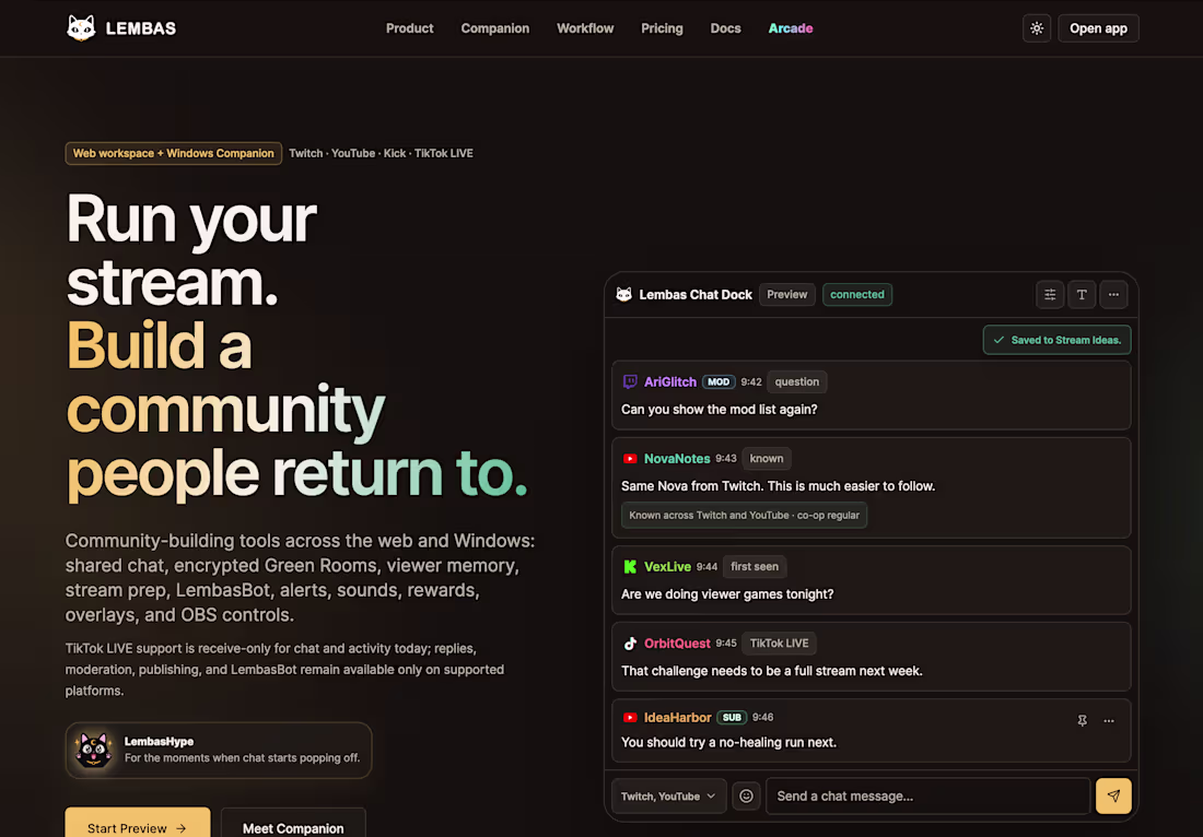 Cover image for Built a product for multi-streamers