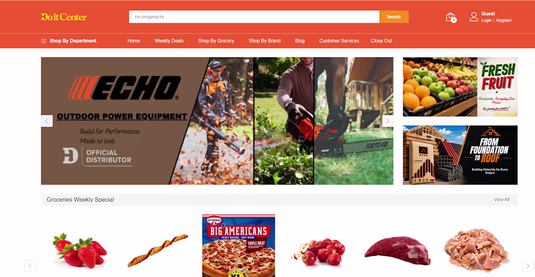 Cover image for A responsive e-commerce website designed