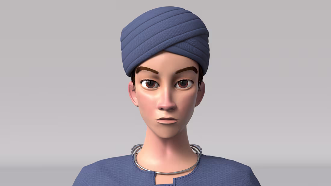 Cover image for 3D Character model for Animaiton