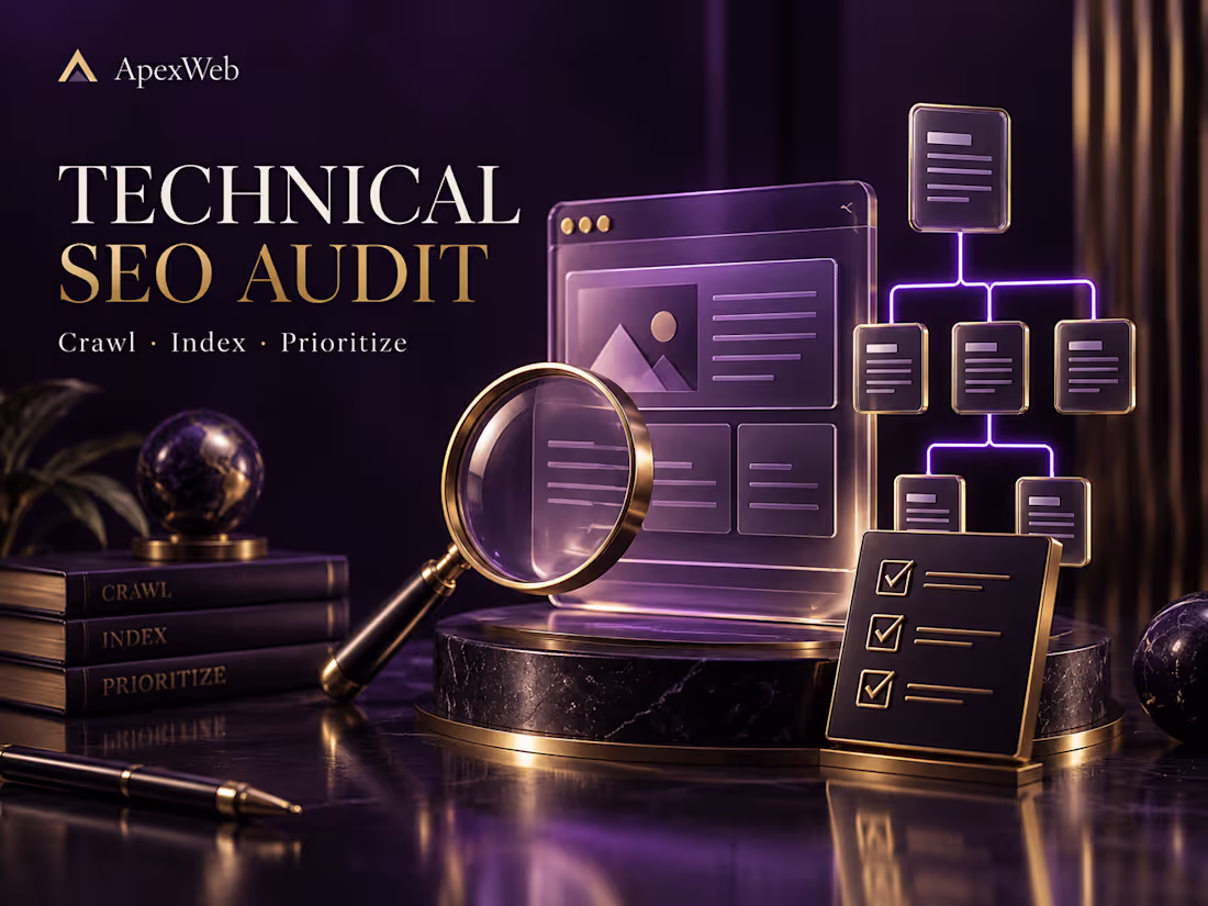 Cover image for Technical SEO Audit with Prioritized Fixes