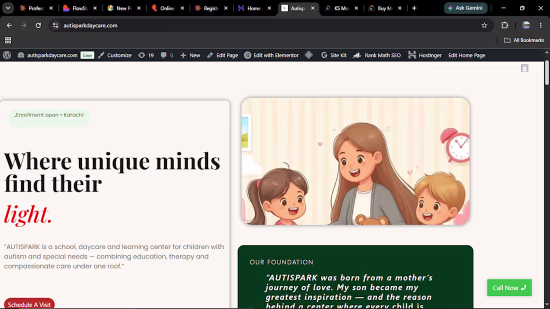 Cover image for This was an educational website