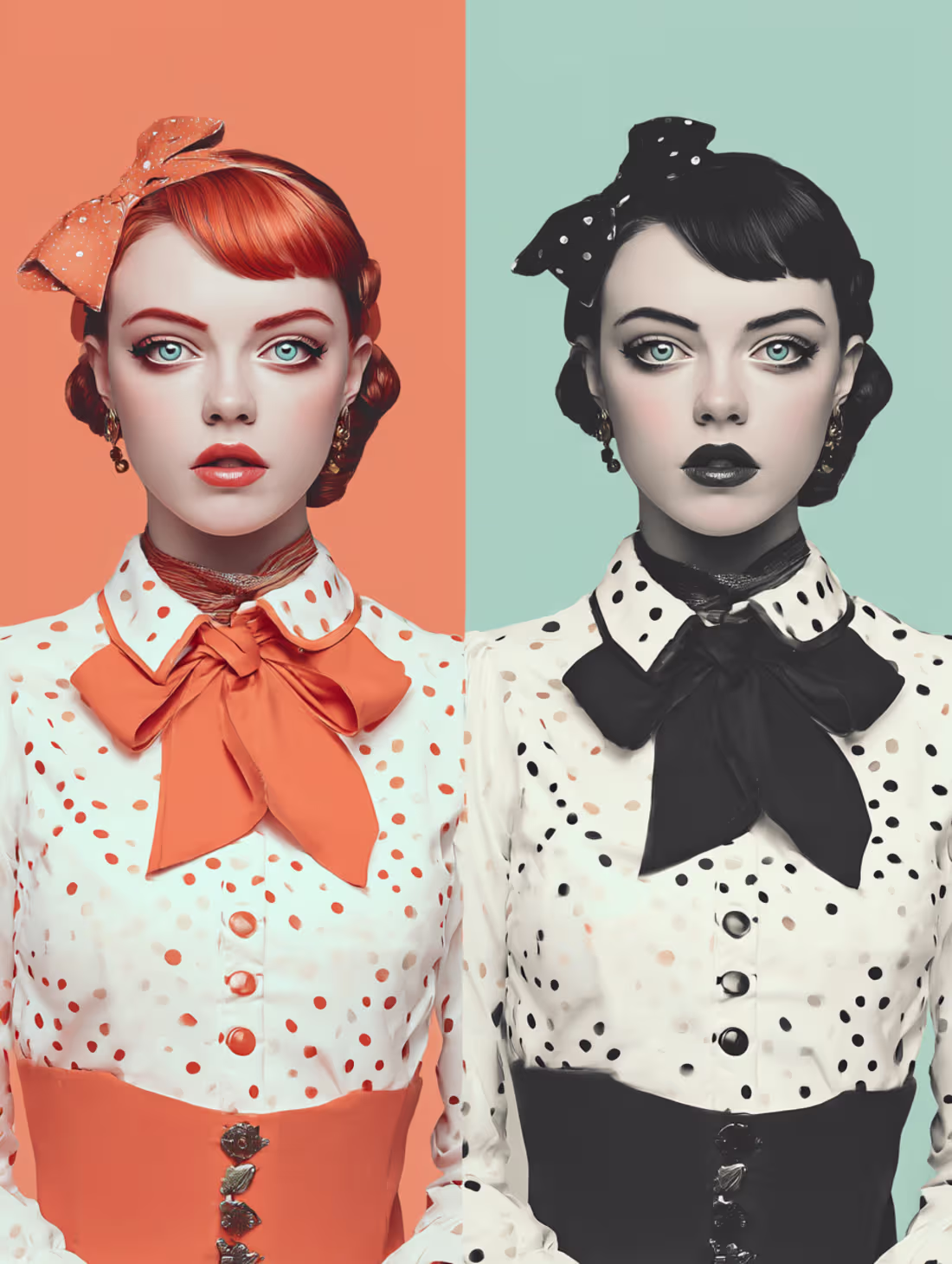 Cover image for Fashion editorial portrait