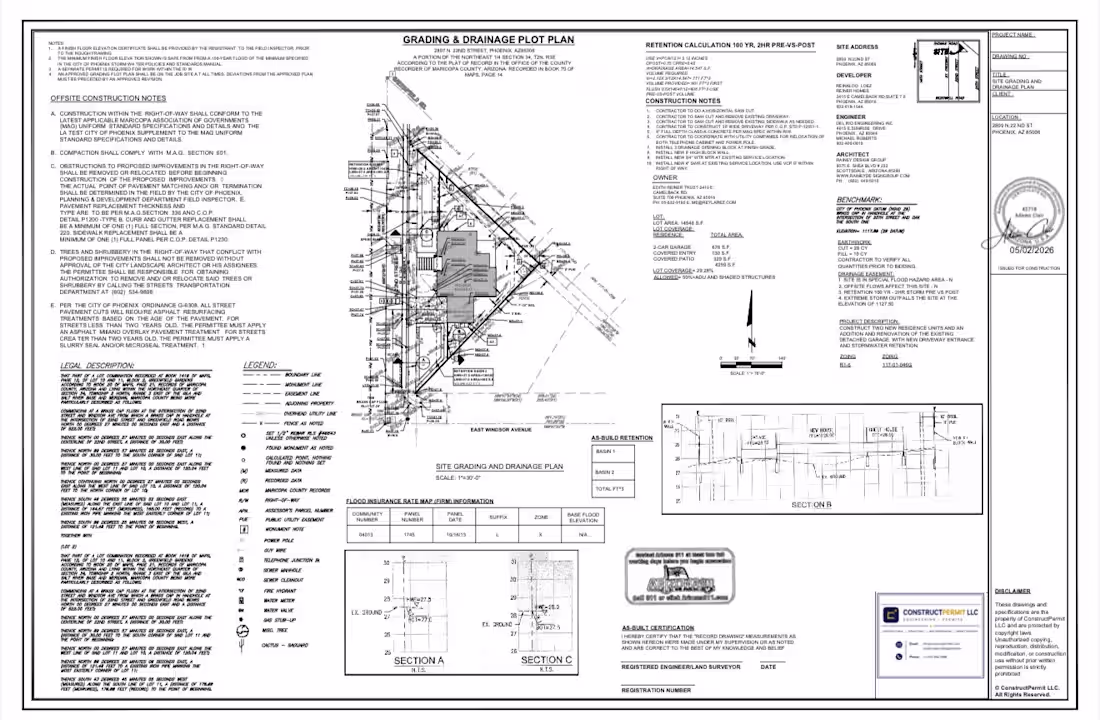 Cover image for ConstructPermit LLC prepared and coordinated