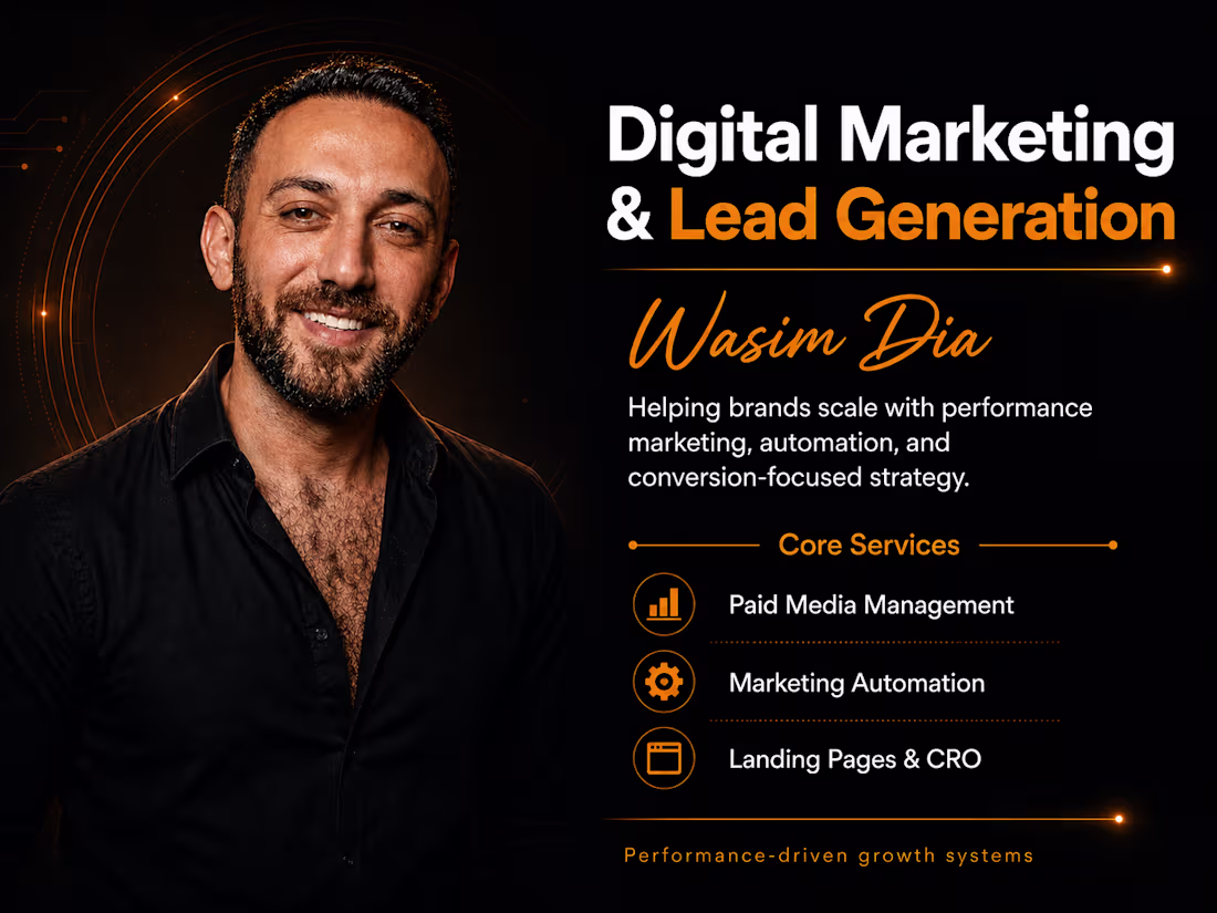 Cover image for Digital Marketing & Lead Generation