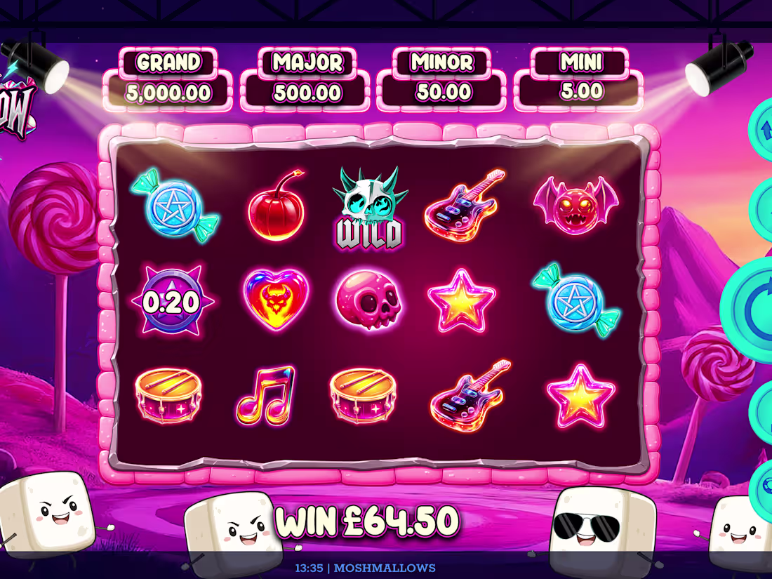 Cover image for Moshmallows Candy Slot

Moshmallows was one