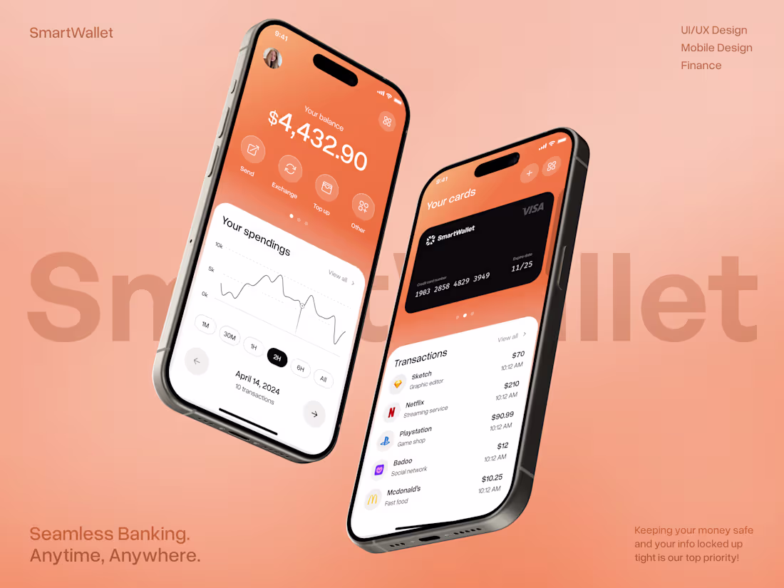 Cover image for Banking mobile app