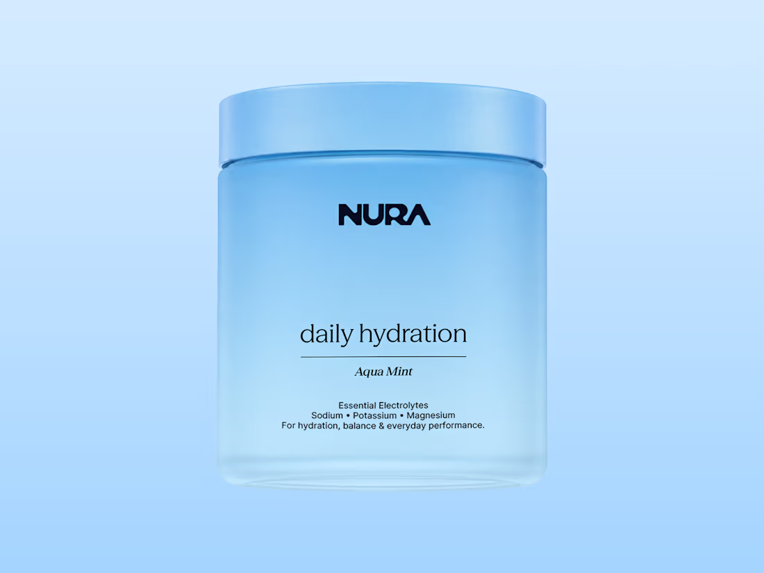 Cover image for Nura - Hydration Drink Branding and Packaging Design
