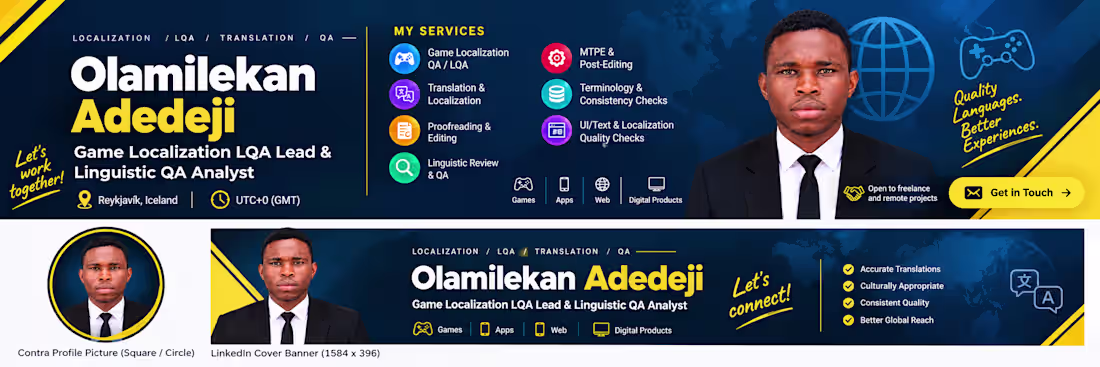 Cover image for 👋 Hello Contra community!
I’m Olamilekan Adedeji, a Game