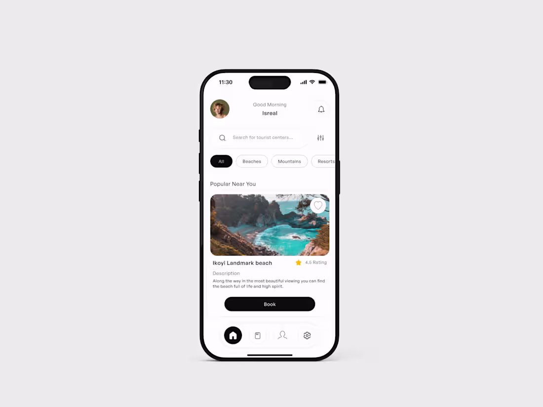 Cover image for TRAVEL APP DESIGN