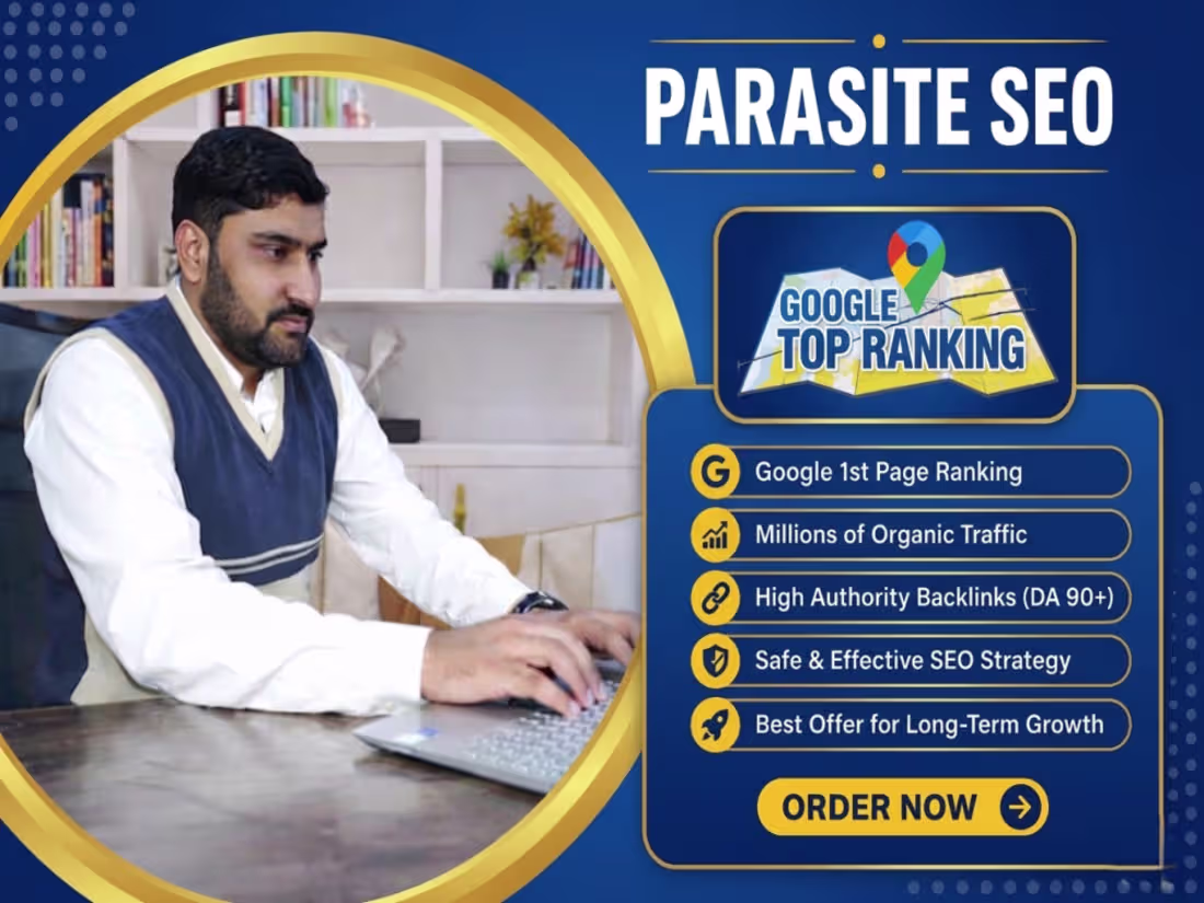 Cover image for 
Parasite SEO Backlinks For Fast