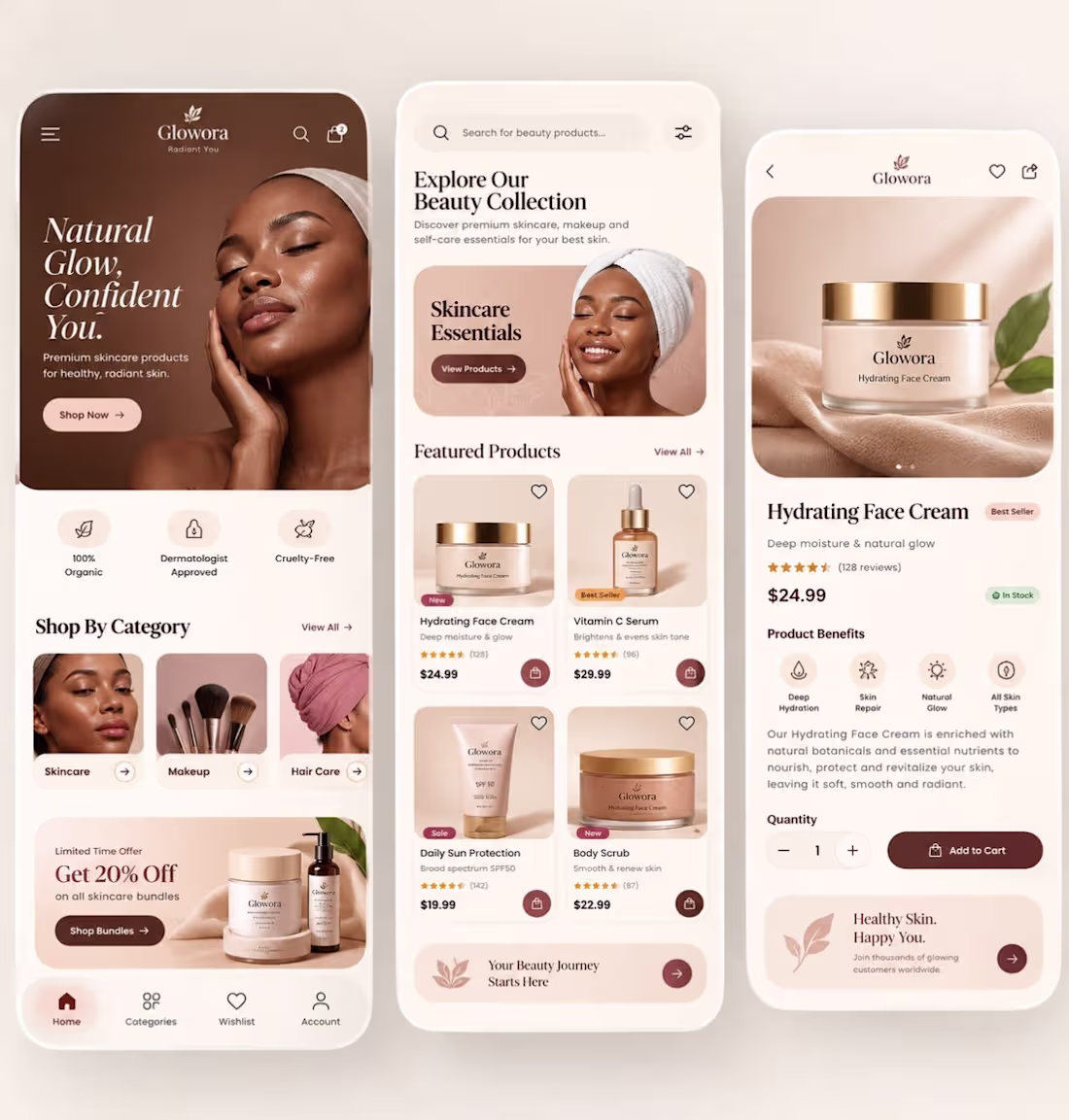 Cover image for ✨ Designed a premium skincare