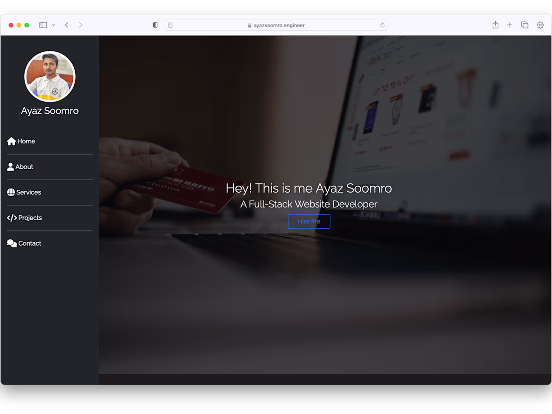 Cover image for Portfolio Website