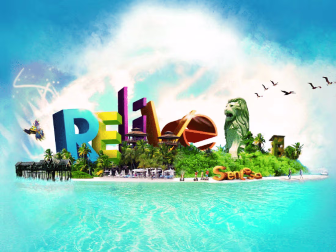 Cover image for Copywriting of Sentosa Annual Report