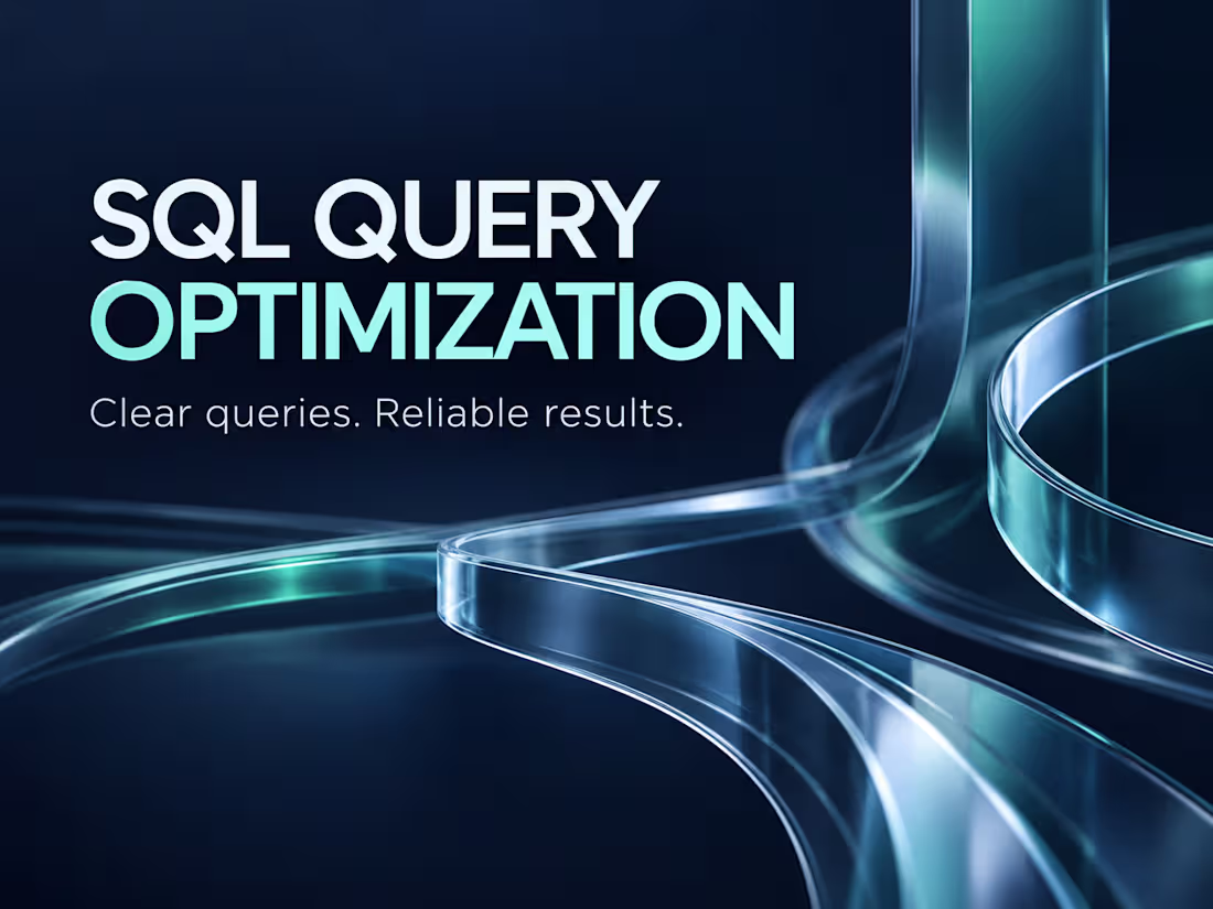 Cover image for SQL Query Optimization & Troubleshooting
