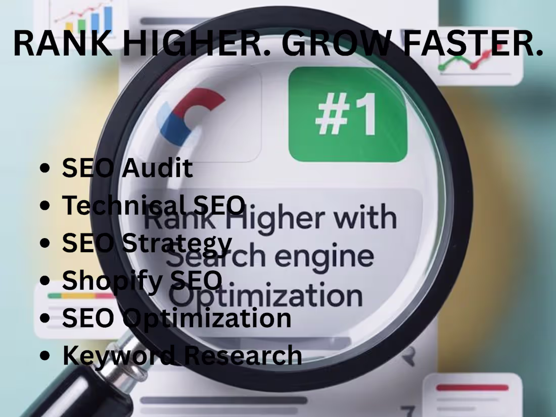 Cover image for RANK HIGHER. GROW FASTER.