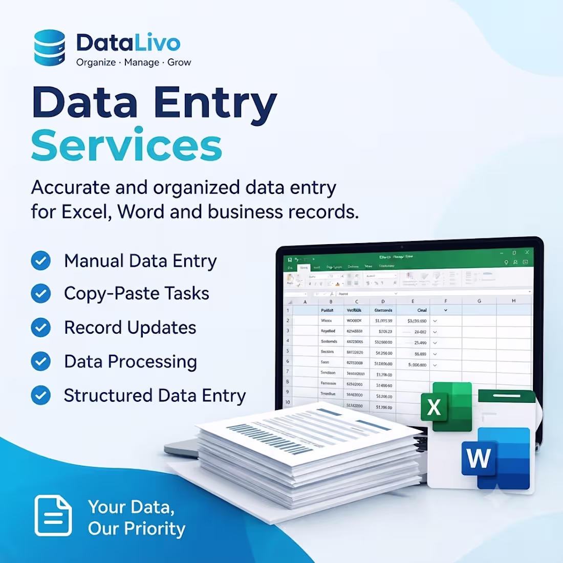 Cover image for Data Entry Services
