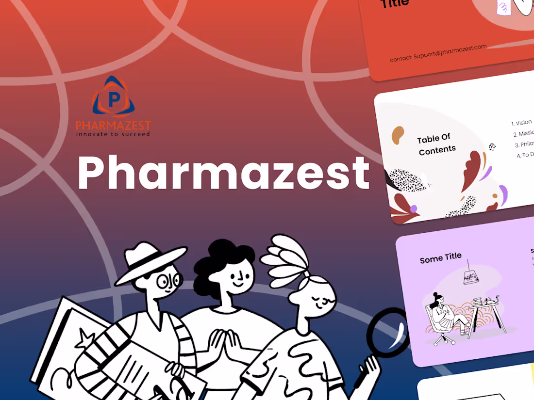 Cover image for Pharmazest Brand & Web Design