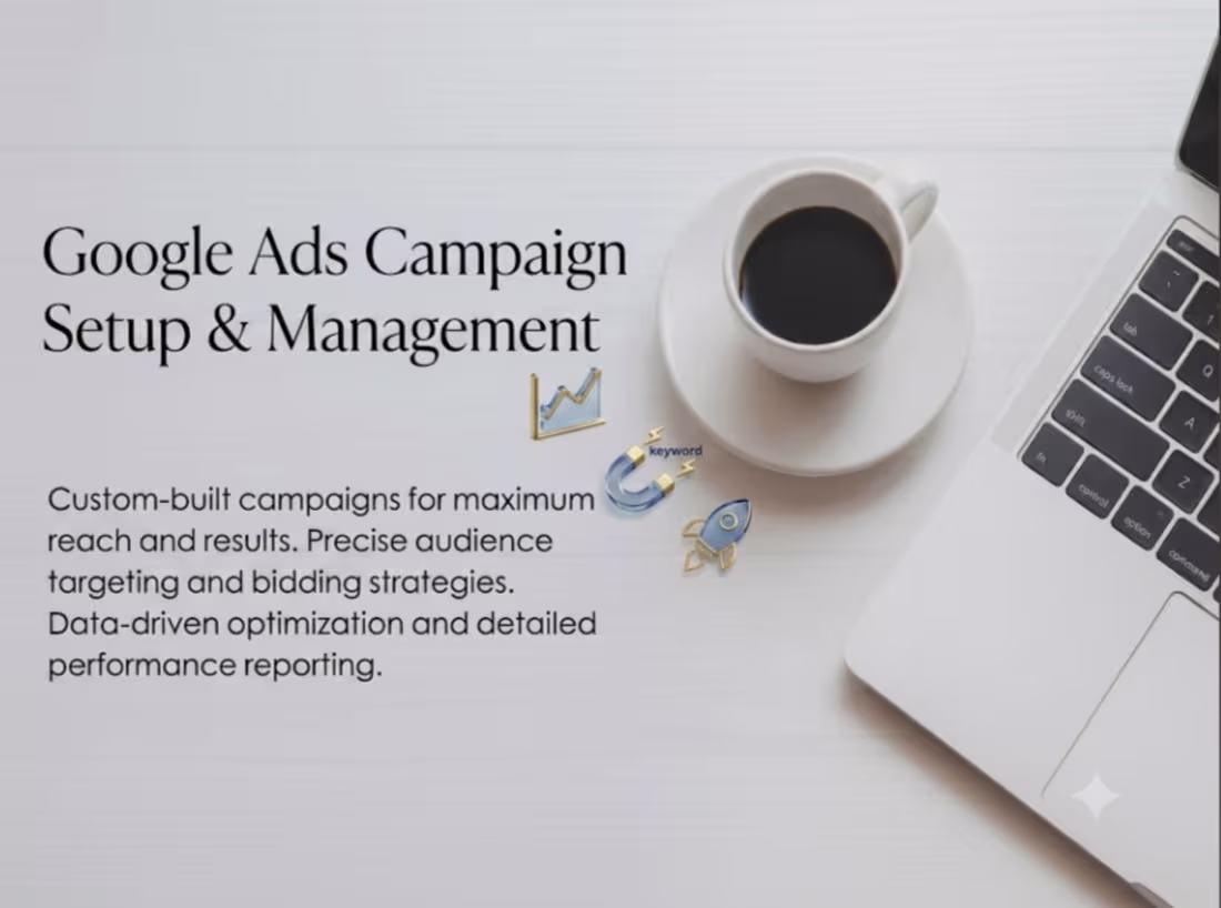 Cover image for Google Ads Campaign Setup & Management