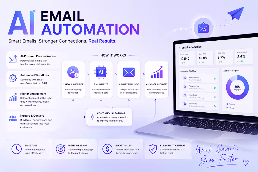 Cover image for AI Automotion Email [ Tech/SaaS ]