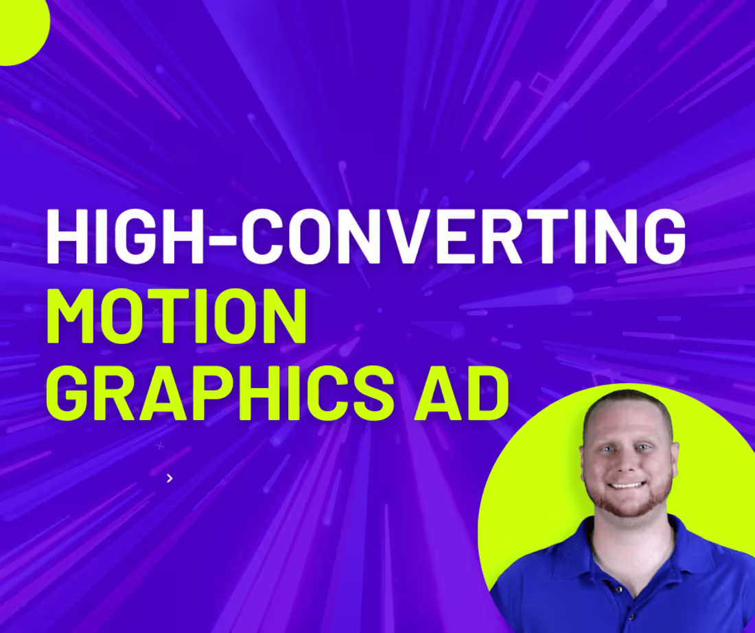 Cover image for High-Converting Motion Graphic Ad