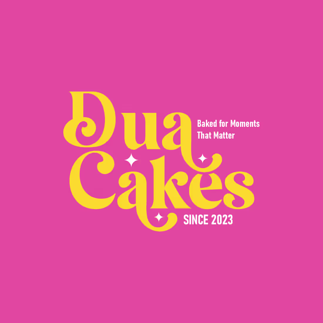 Cover image for Dua Cakes Logo Branding, I’m