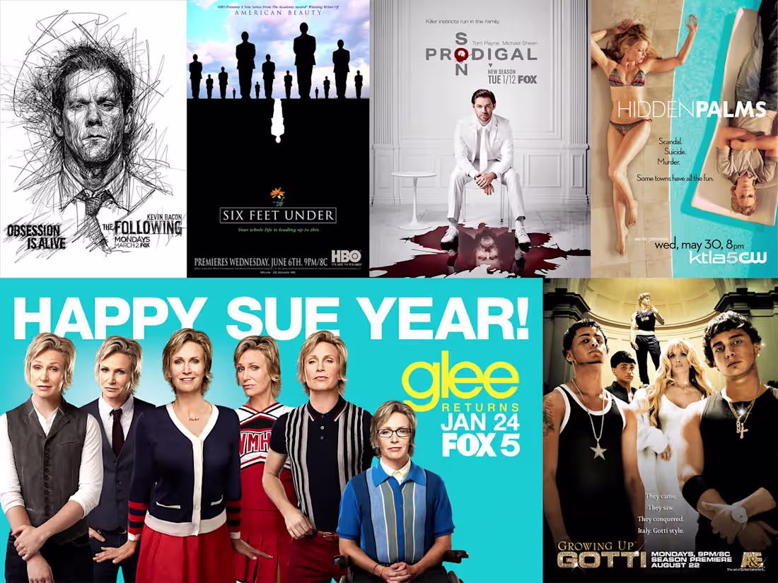 Cover image for Various TV Posters / Key Art for Fox / CW / A&E