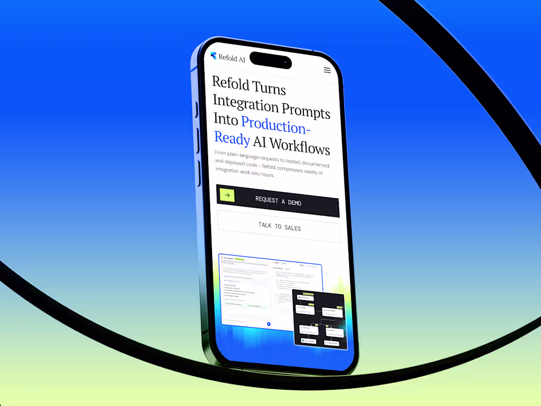 Cover image for Refold AI Brand and Website Rebuild