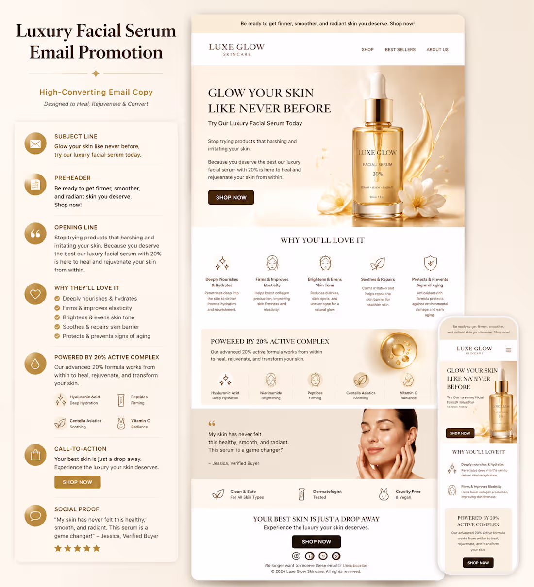 Cover image for “Here is a sample email