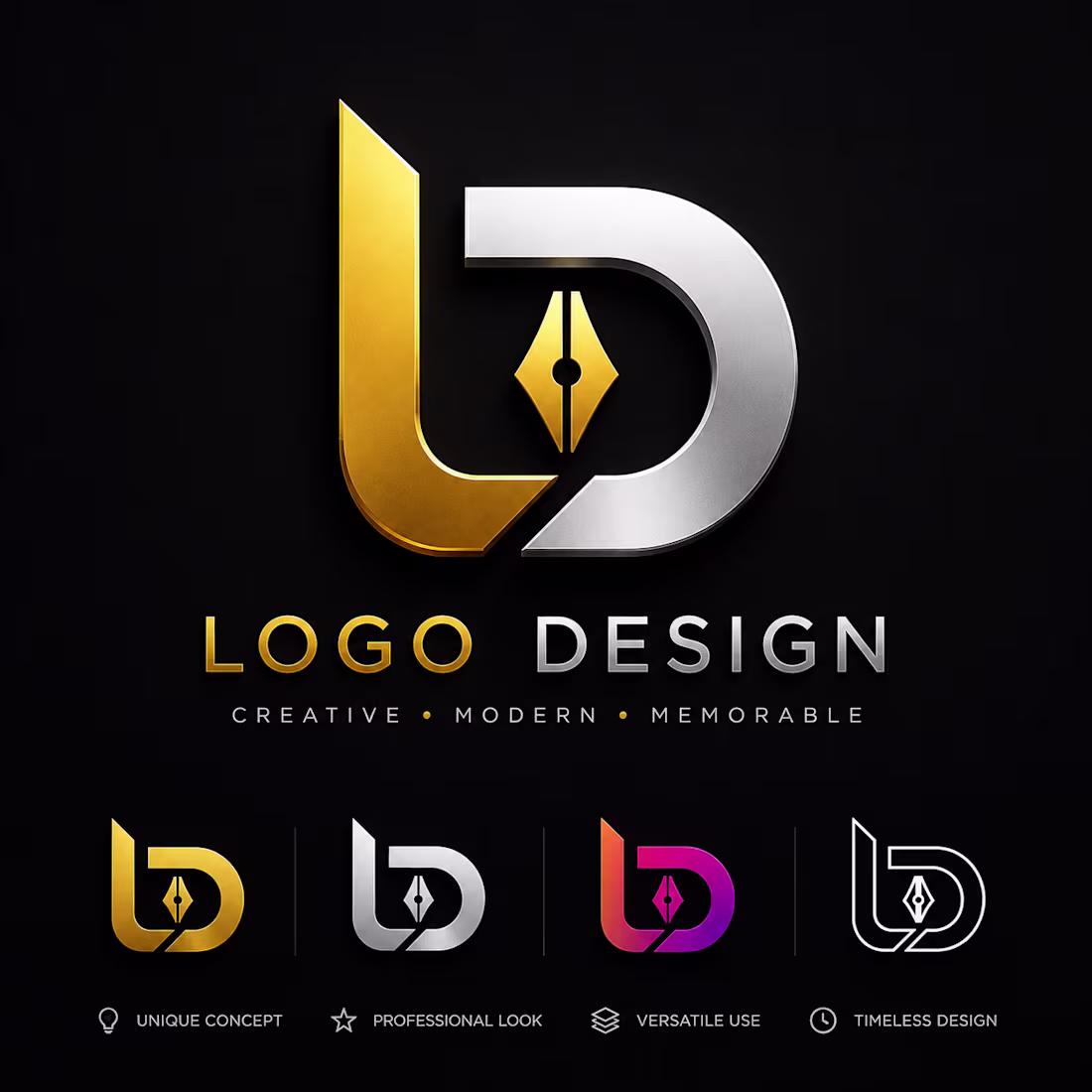Cover image for PREMIUM LOGO DESIGN