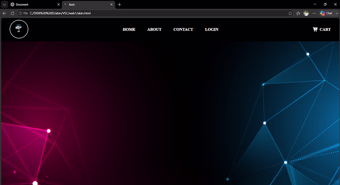Cover image for website 2 with some function