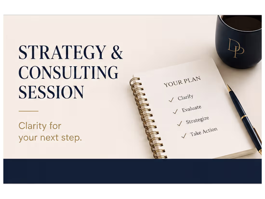 Cover image for Strategy & Consulting Session