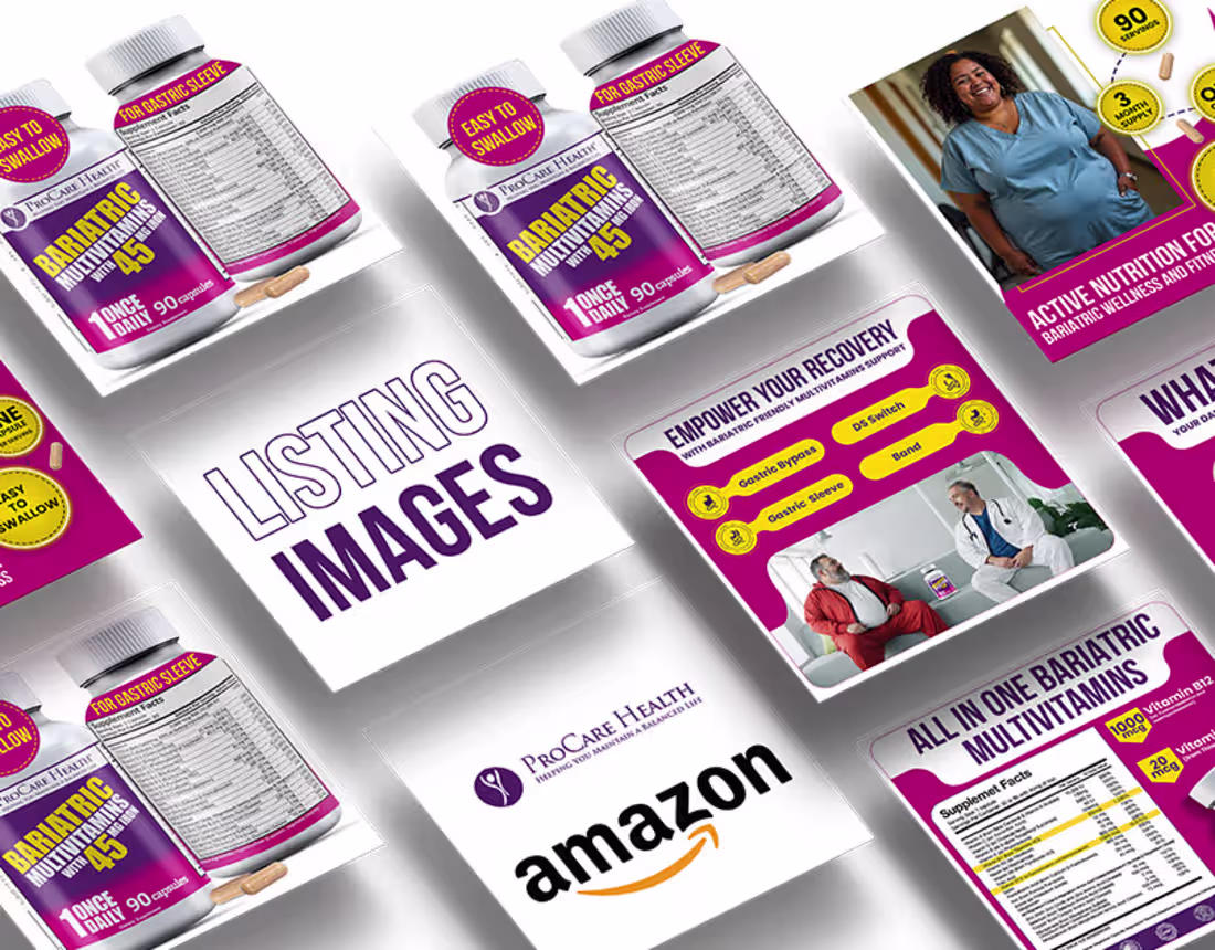 Cover image for Amazon Listing Images Design