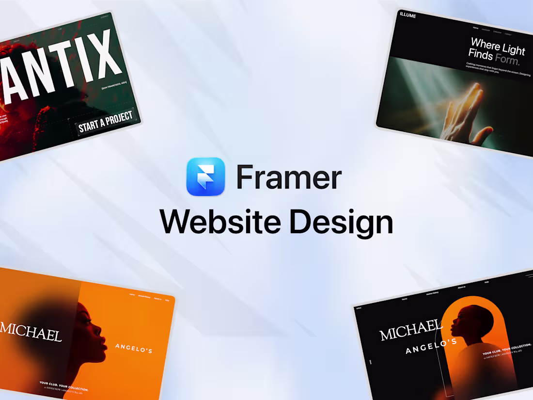 Cover image for Framer Website Design - High Converting, Fully Responsive