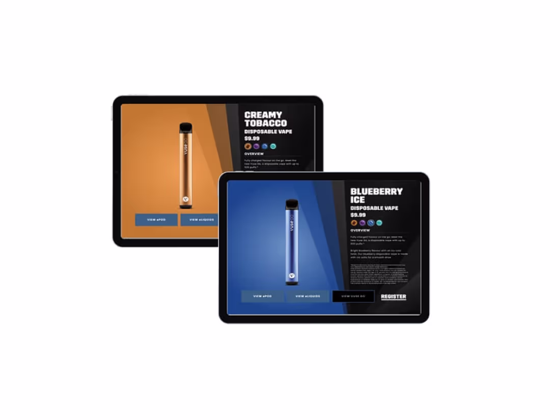 Cover image for Product Launch iPad Design | UX design