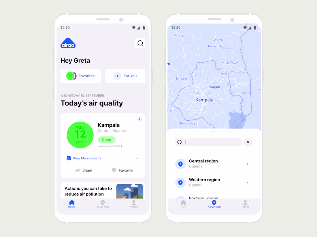 Cover image for Air Pollution Tracking App