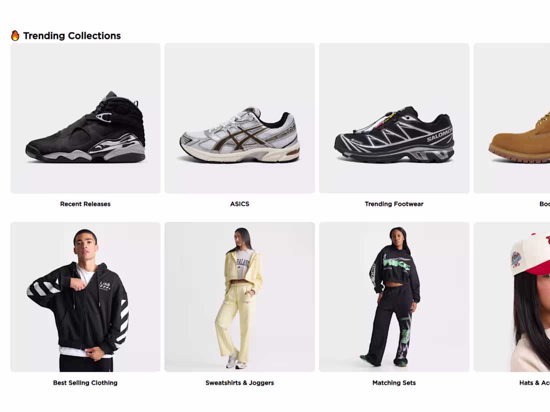 Cover image for A modern and responsive sportswear