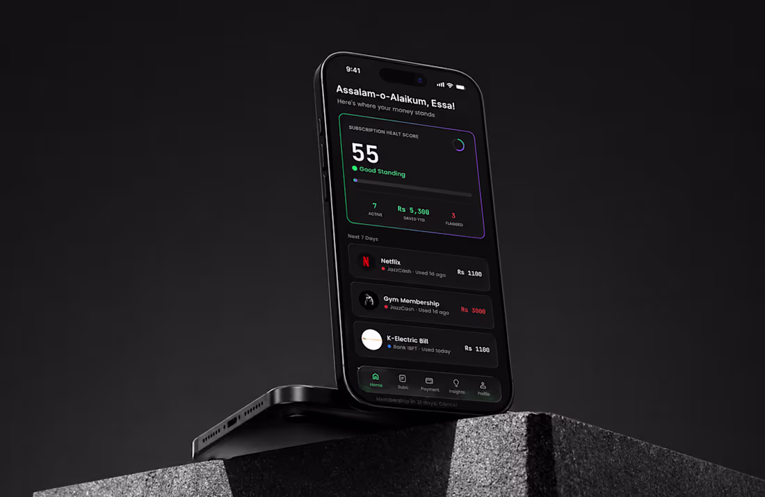 Cover image for Mobile App UX/UI Design