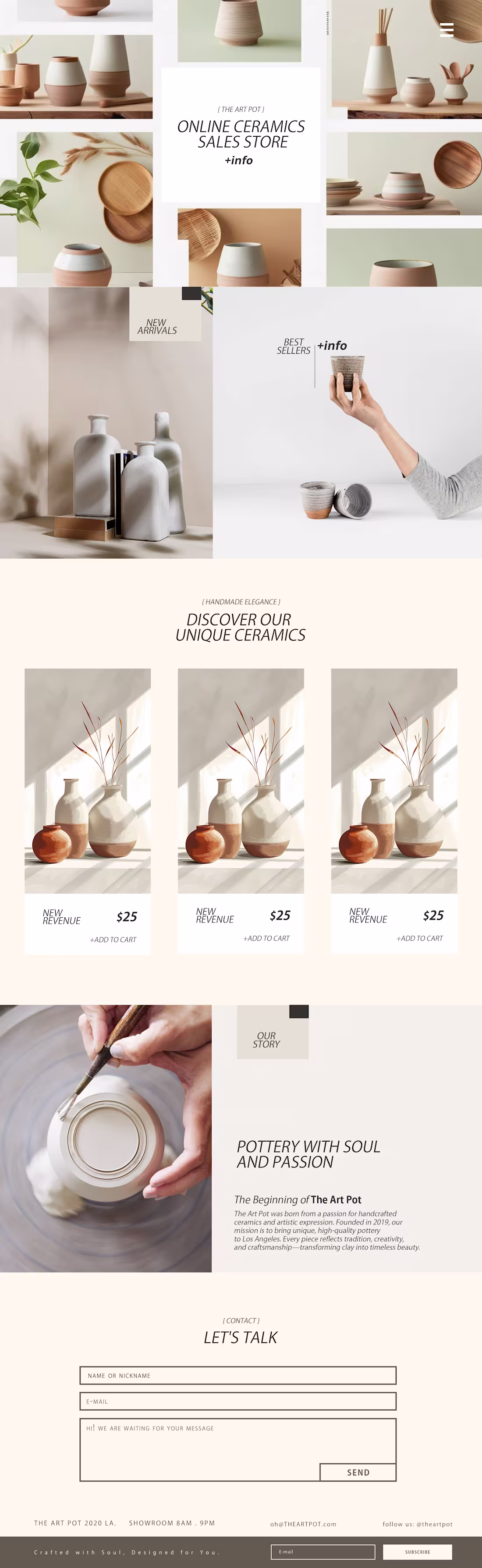 Cover image for Ceramics E-Commerce Website | Shopify