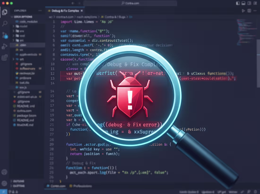 Cover image for Debug & Fix Complex Software Bugs