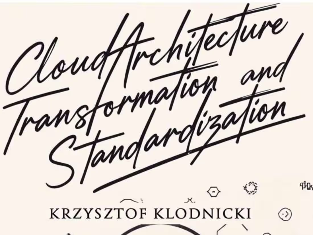 Cover image for Cloud Architecture Transformation and Standardization