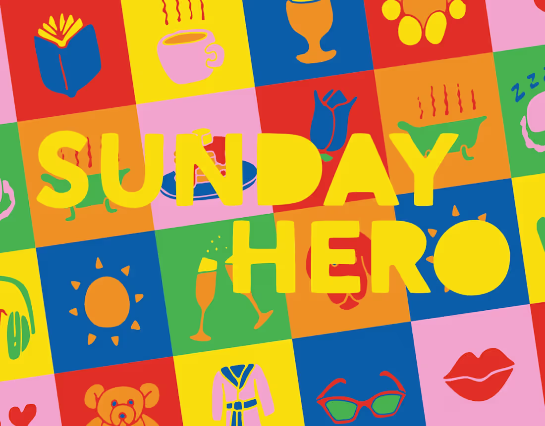 Cover image for Sunday Hero Logo & Visual Identity