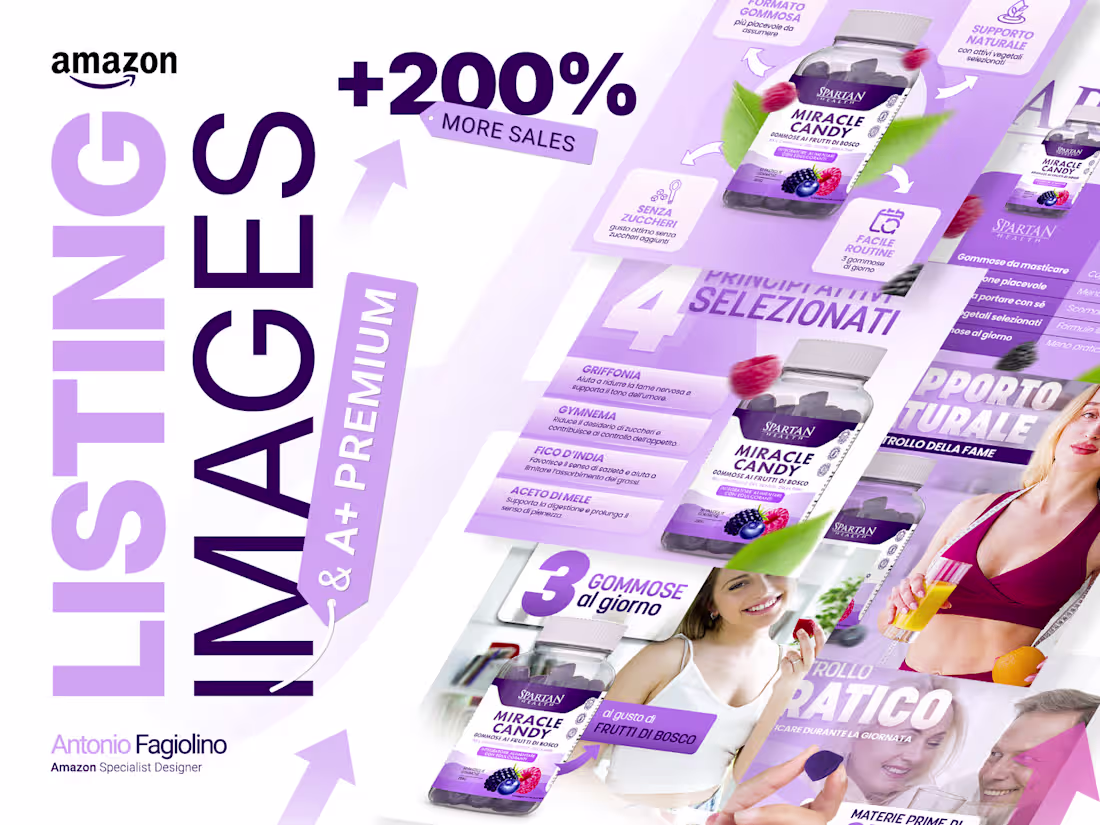 Cover image for Amazon Listing & A+ Premium Design