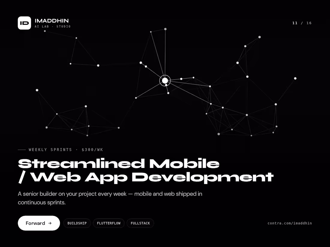 Cover image for Streamlined Next Mobile / Web App Development Solutions