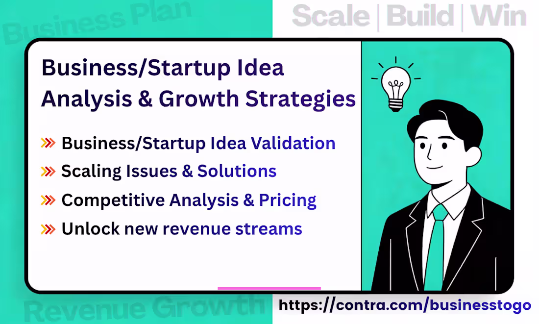 Cover image for Brainstorm ideas to grow your business and multiply revenue