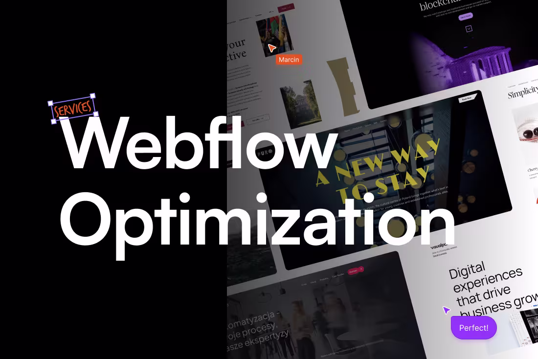 Cover image for Webflow Optimization