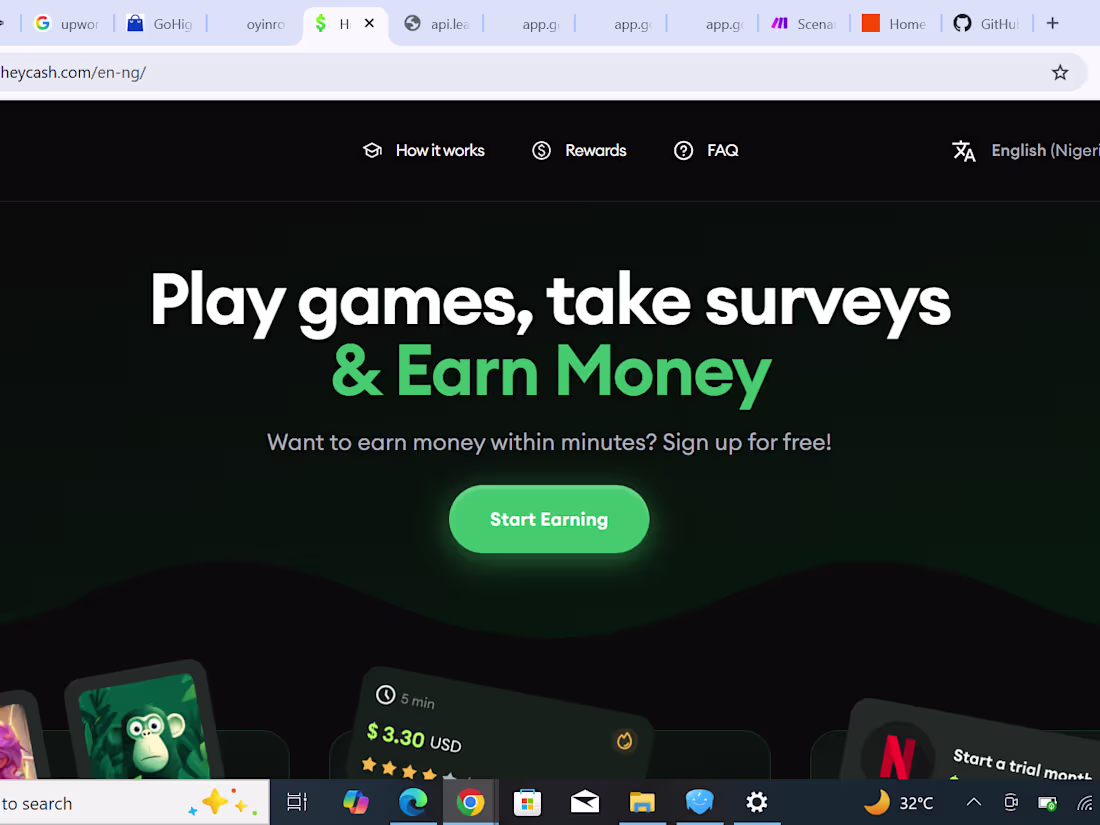 Cover image for Landing page