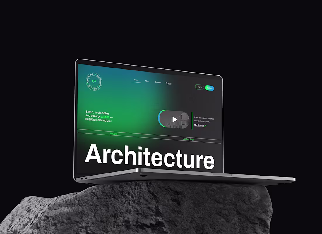 Cover image for Architecture Landing Page